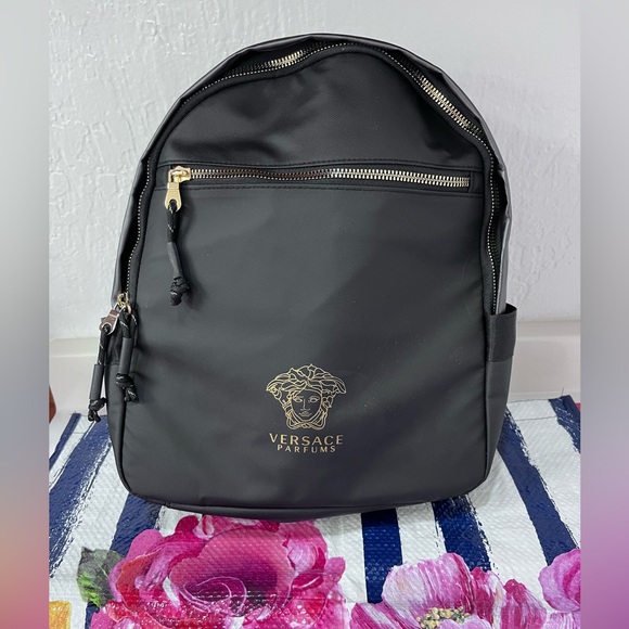 versace parfums Bags Versace Parfums Sample Backpack Poshmark